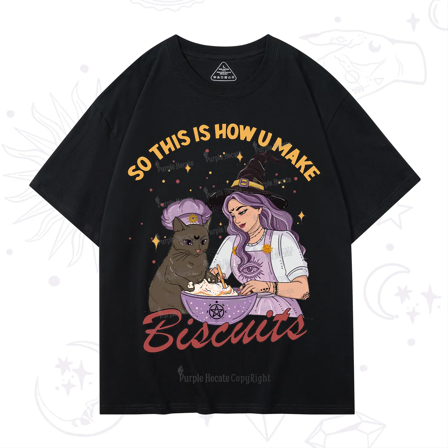 Purplehecate So This Is How You Make Biscuits T-Shirt