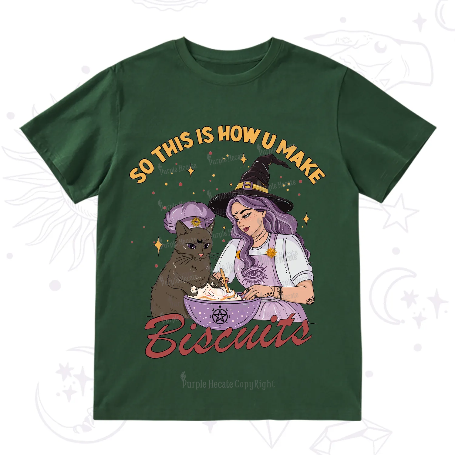 Purplehecate So This Is How You Make Biscuits T-Shirt