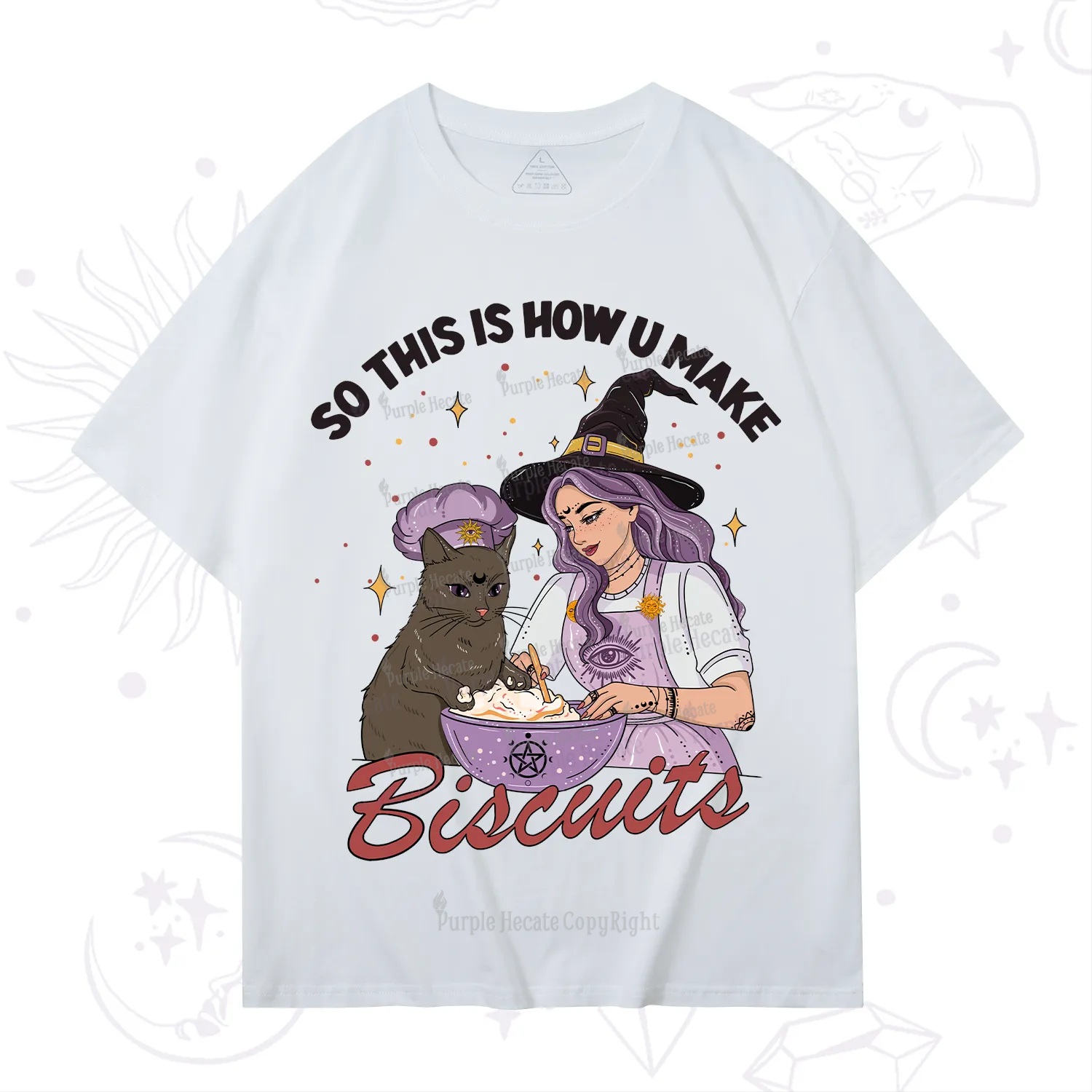 Purplehecate So This Is How You Make Biscuits T-Shirt