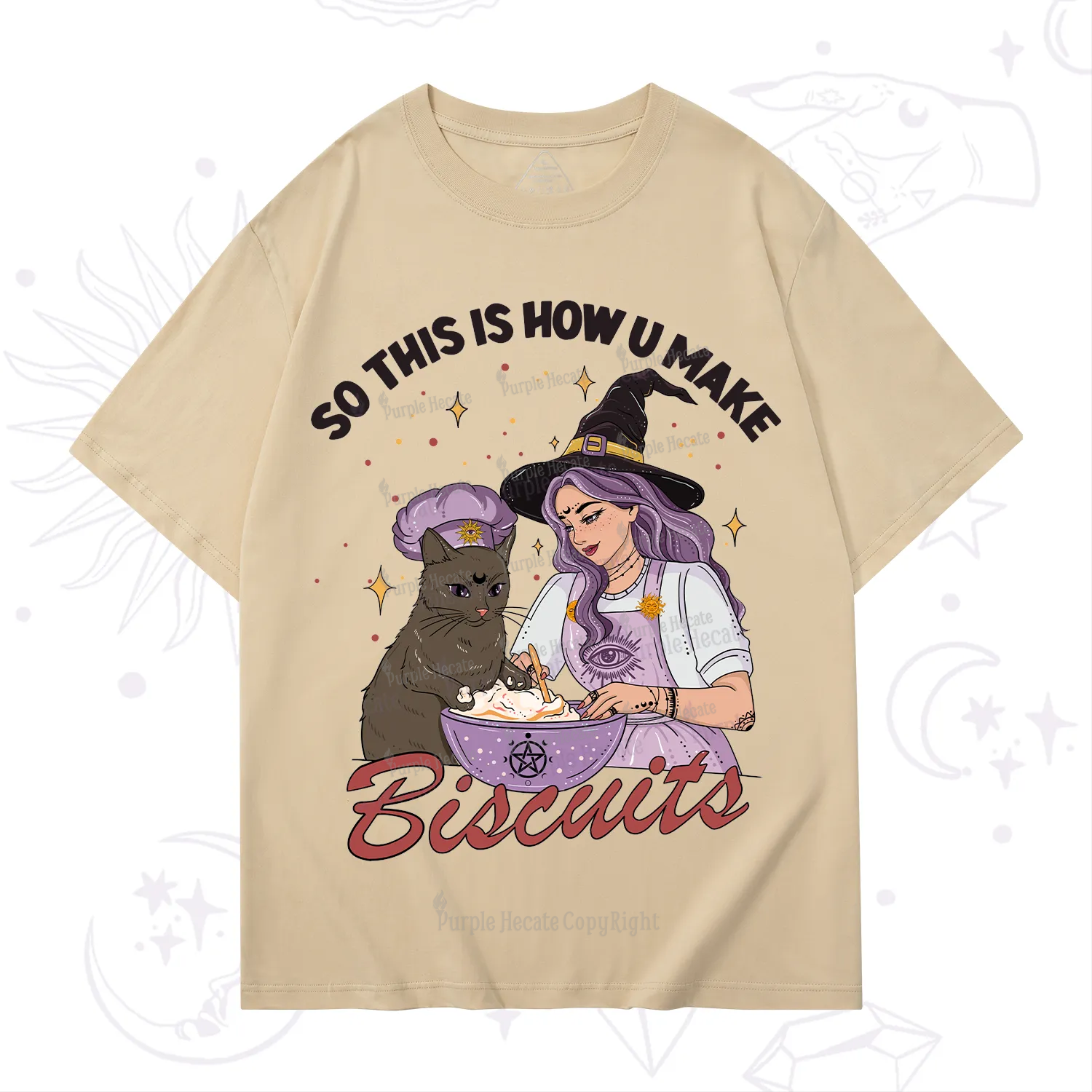 Purplehecate So This Is How You Make Biscuits T-Shirt