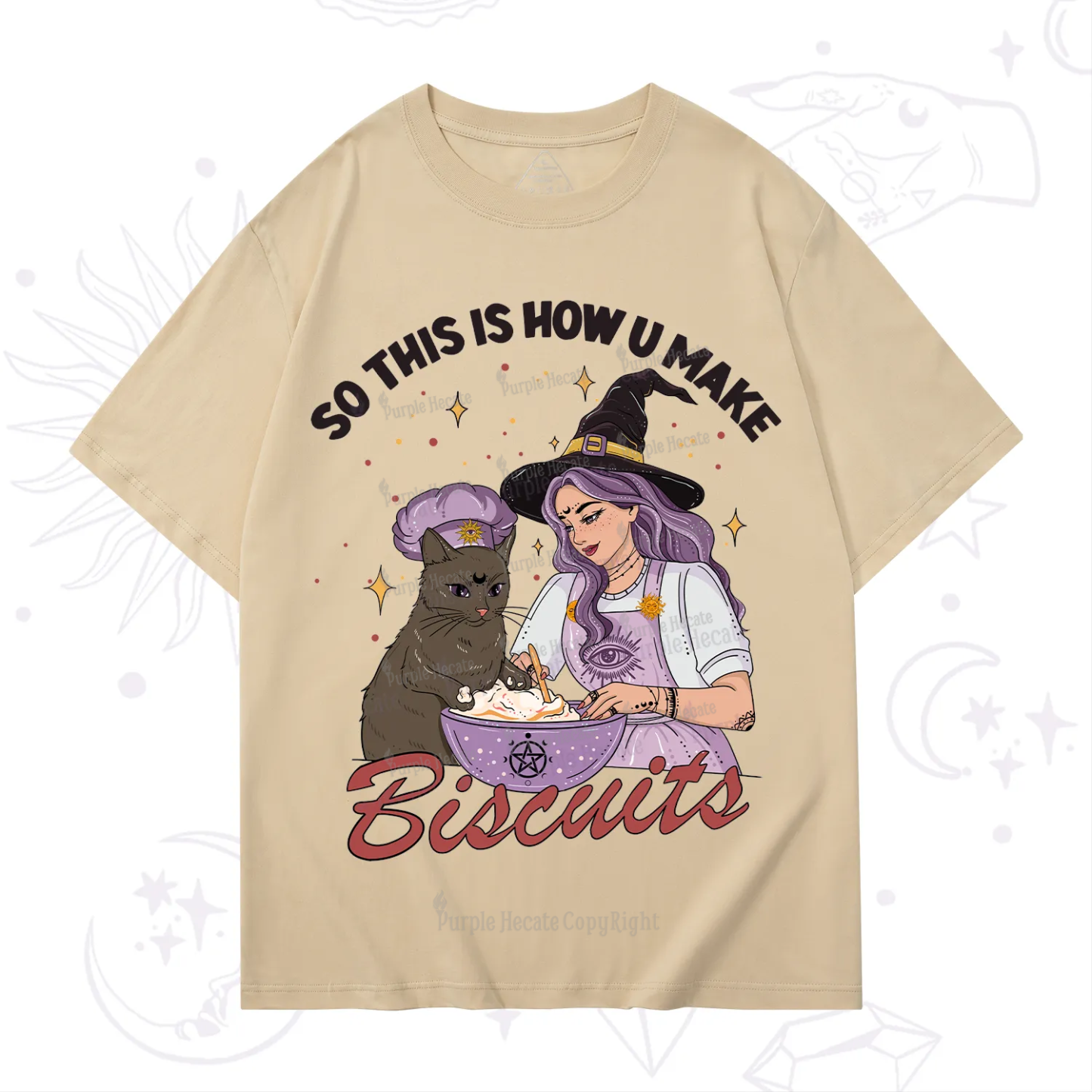 Purplehecate So This Is How You Make Biscuits T-Shirt
