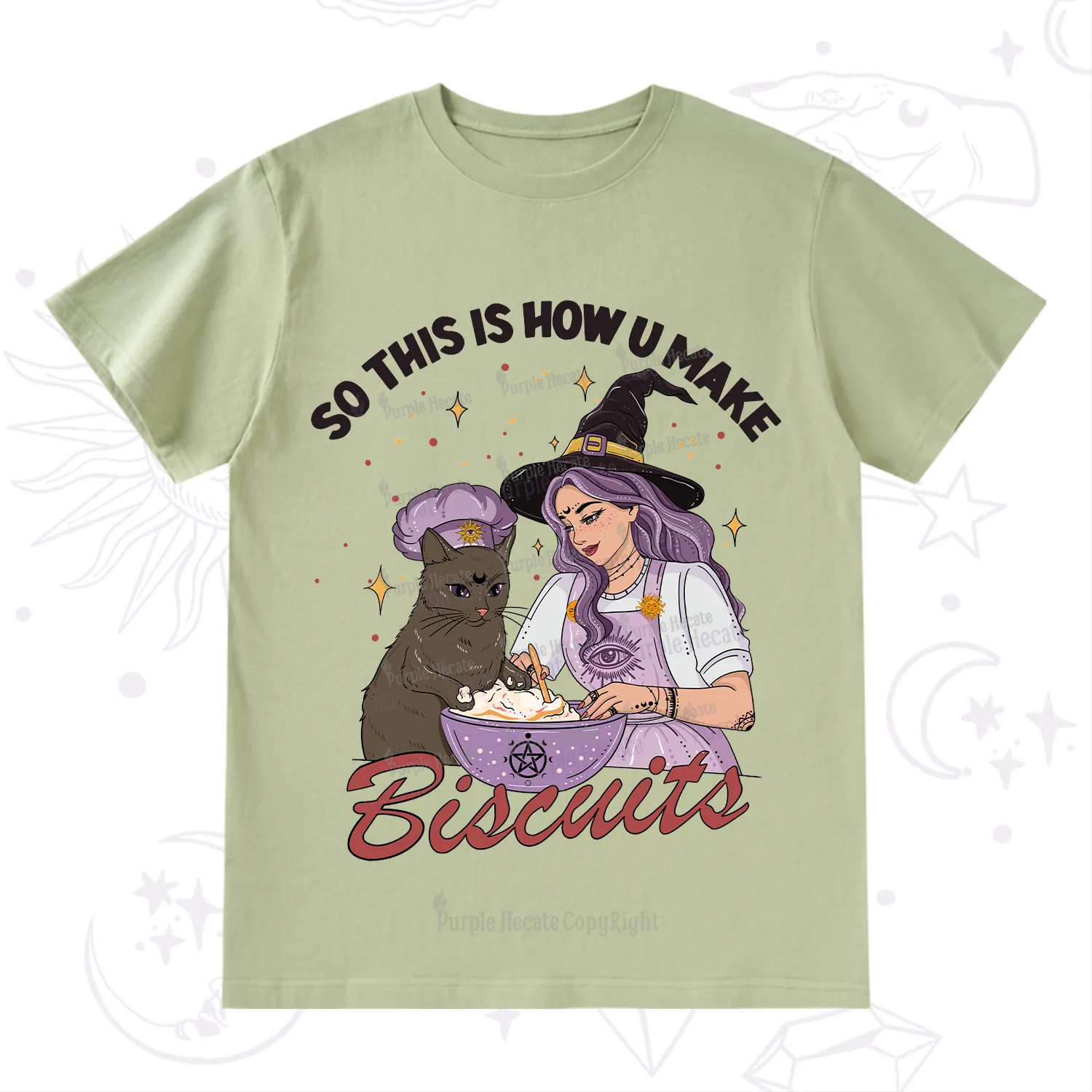 Purplehecate So This Is How You Make Biscuits T-Shirt