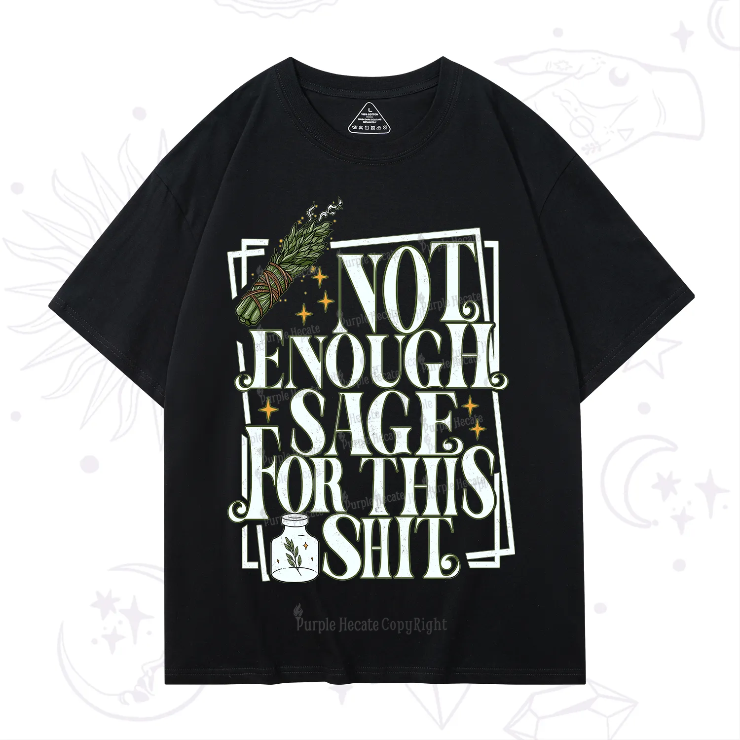 Purplehecate Smudge for This Shit T-Shirt