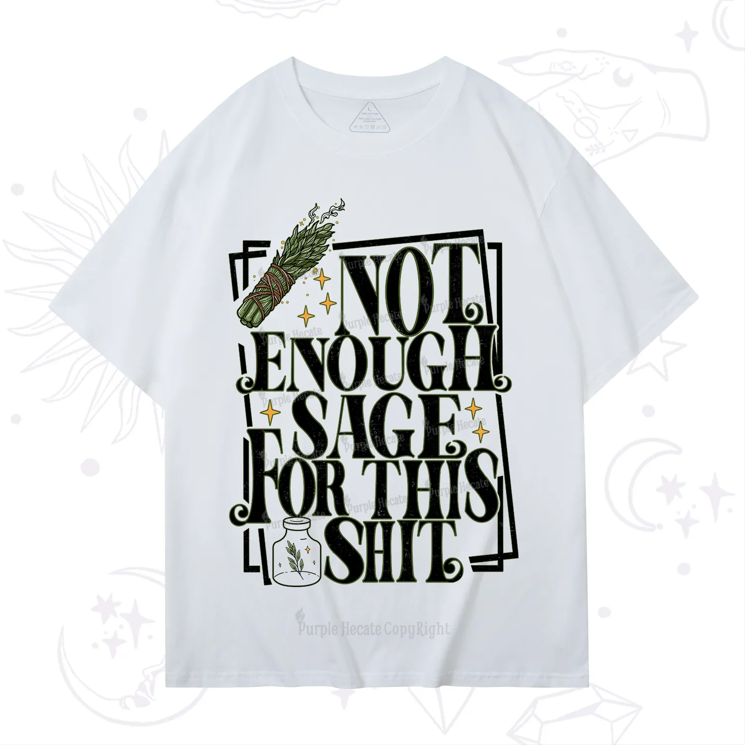 Purplehecate Smudge for This Shit T-Shirt