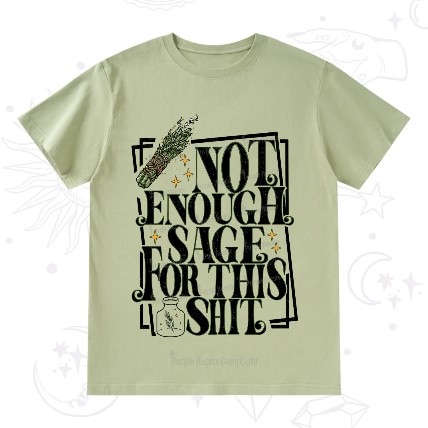 Purplehecate Smudge for This Shit T-Shirt