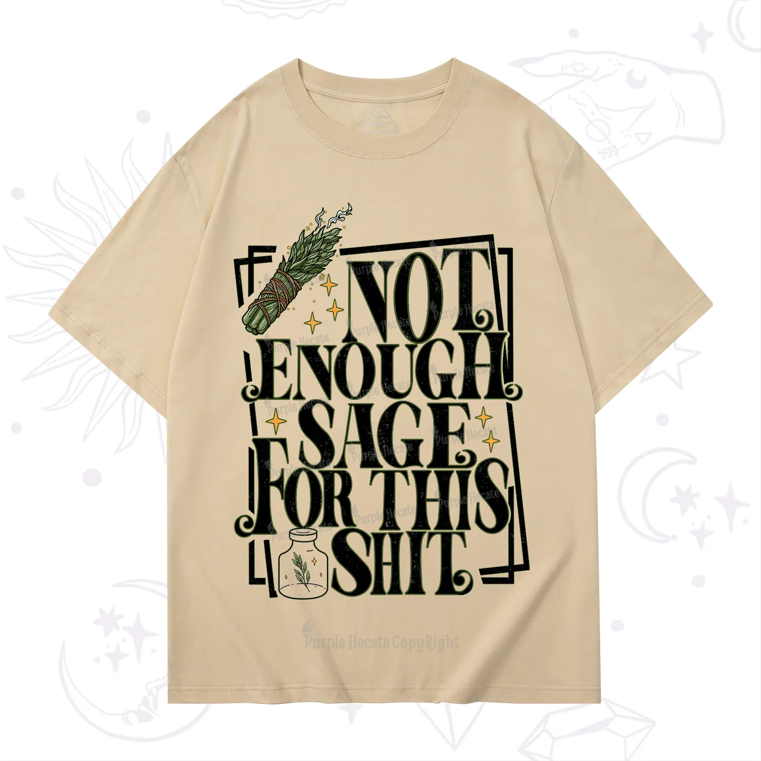 Purplehecate Smudge for This Shit T-Shirt