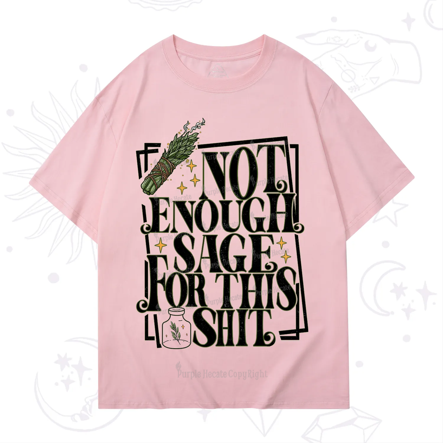 Purplehecate Smudge for This Shit T-Shirt