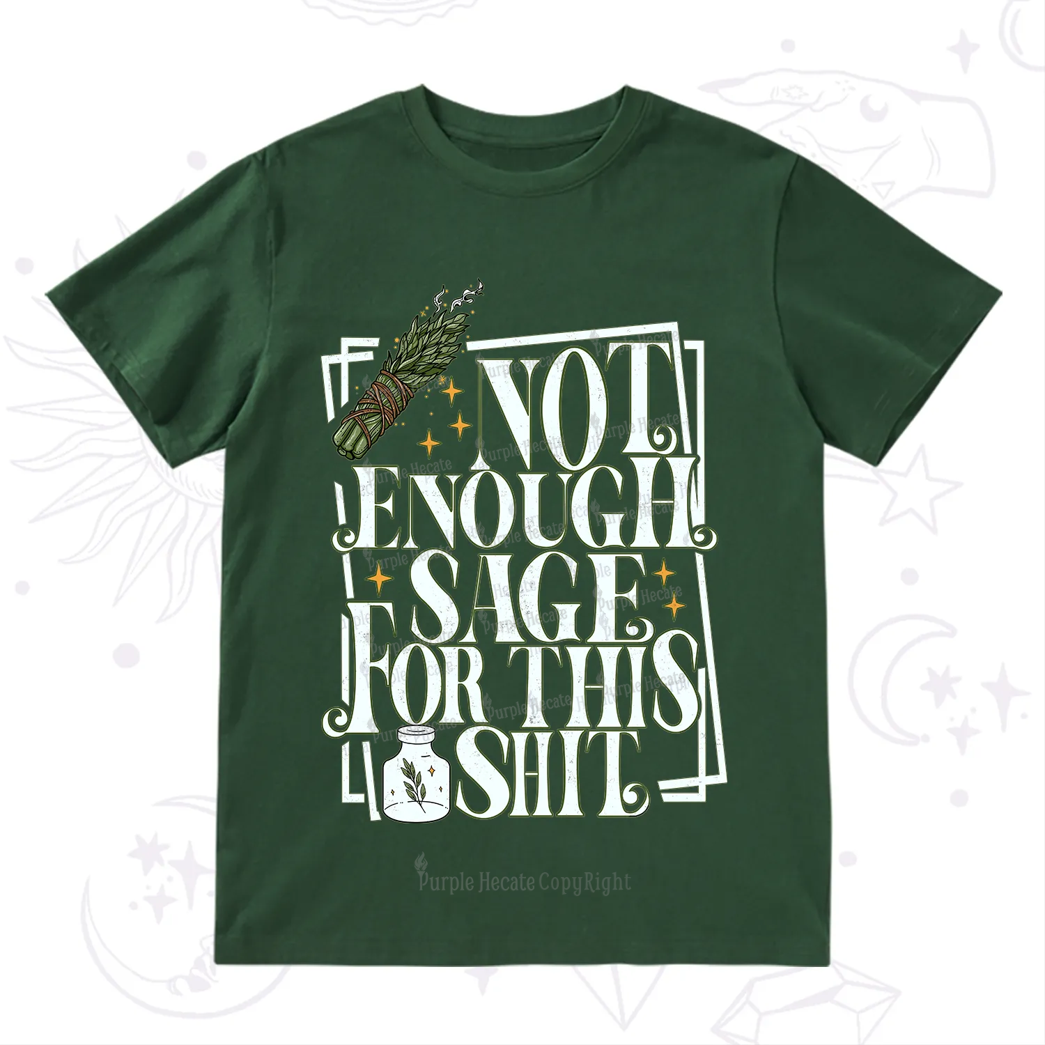 Purplehecate Smudge for This Shit T-Shirt