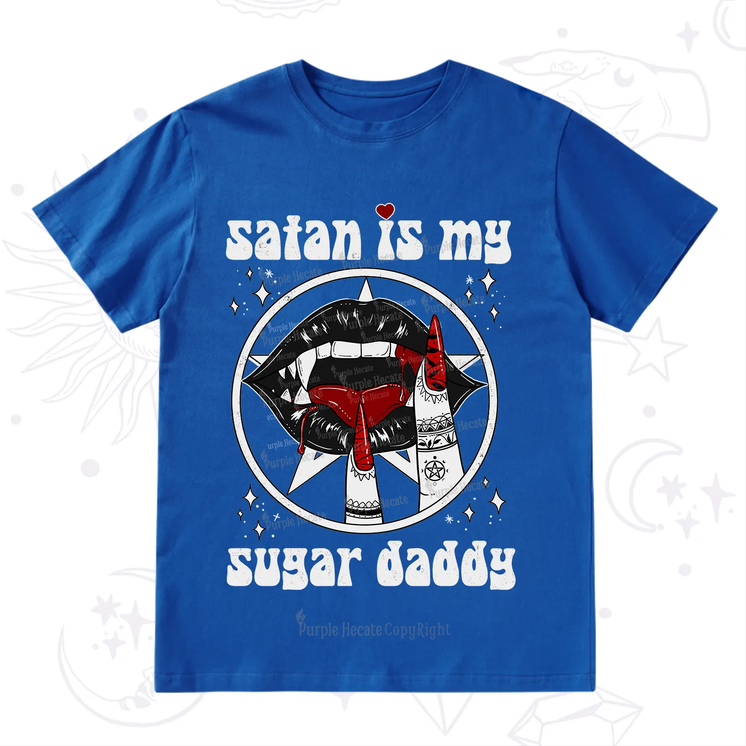 Purplehecate Satan Is My Sugar Daddy T-Shirt