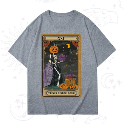 Purplehecate The Forever Reading Books Tarot Halloween T-Shirt