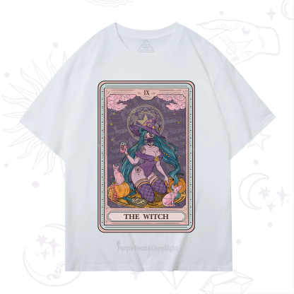 Purplehecate The Witch Tarot Halloween T-Shirt