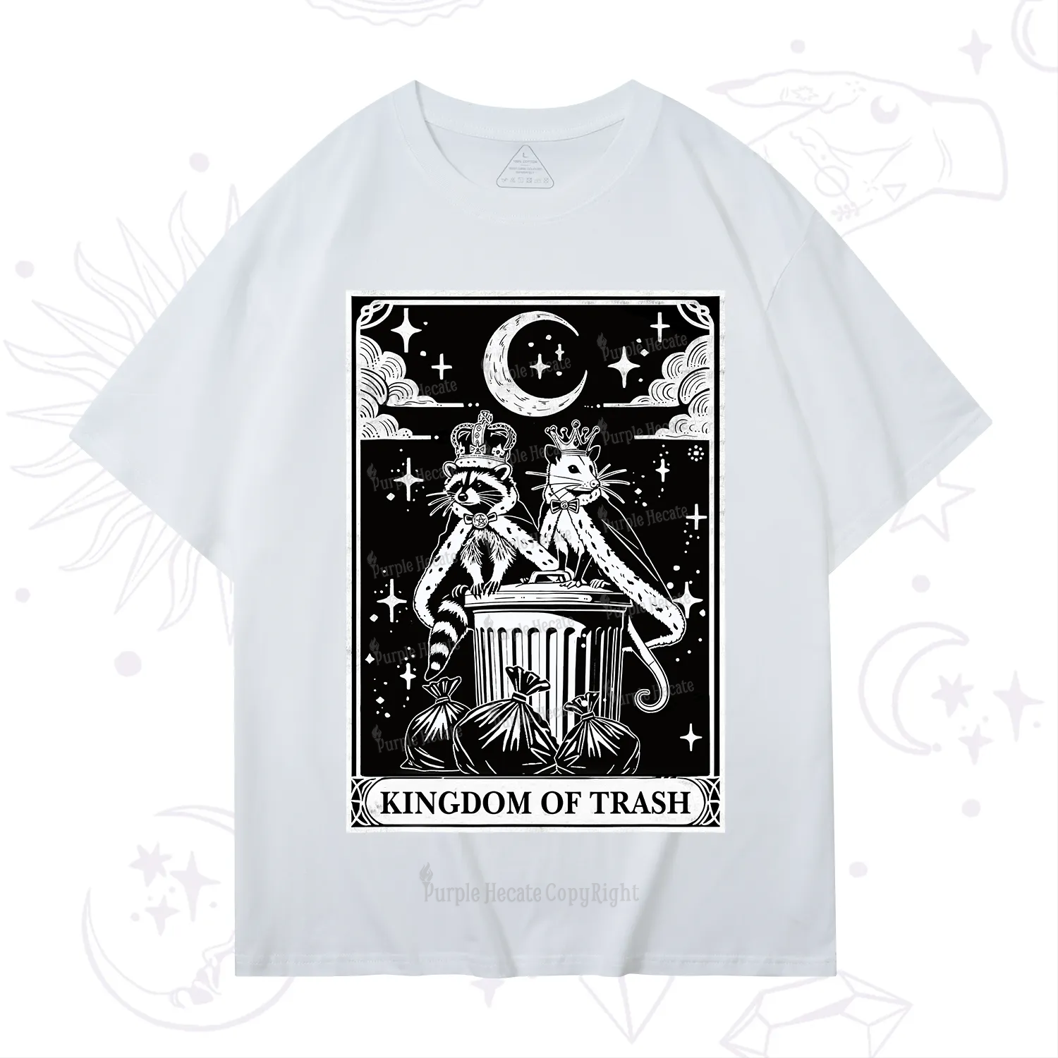 Purplehecate The Kingdom Of Trash Tarot T-Shirt