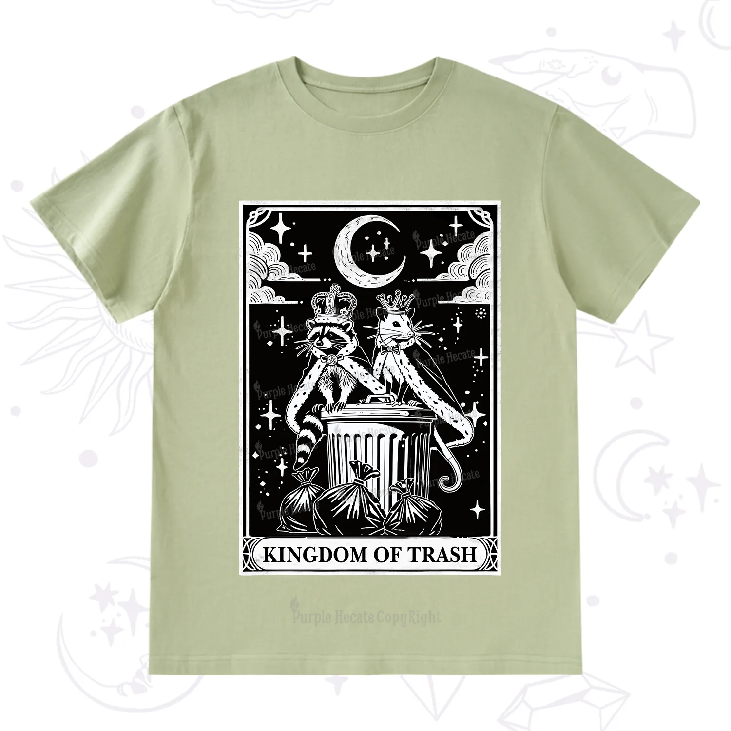 Purplehecate The Kingdom Of Trash Tarot T-Shirt