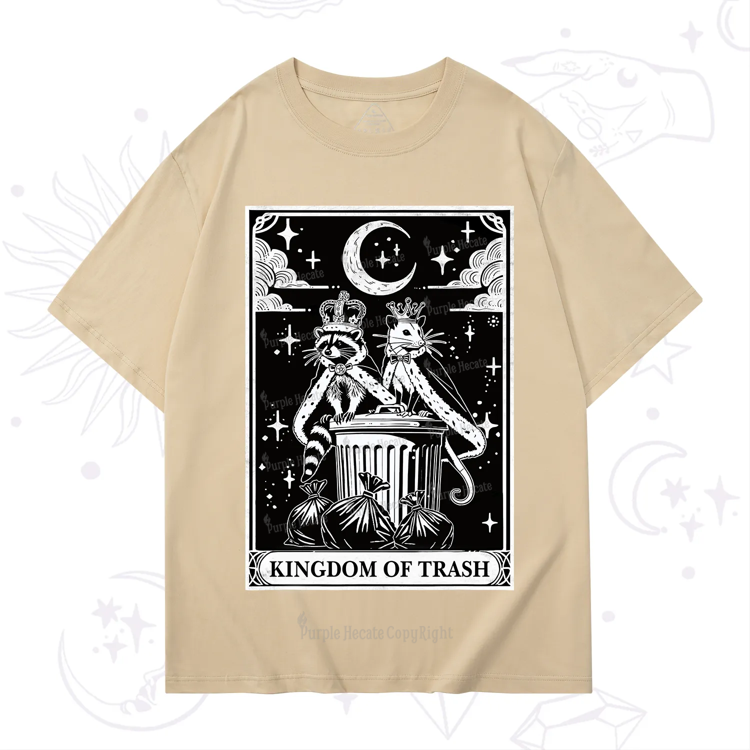 Purplehecate The Kingdom Of Trash Tarot T-Shirt