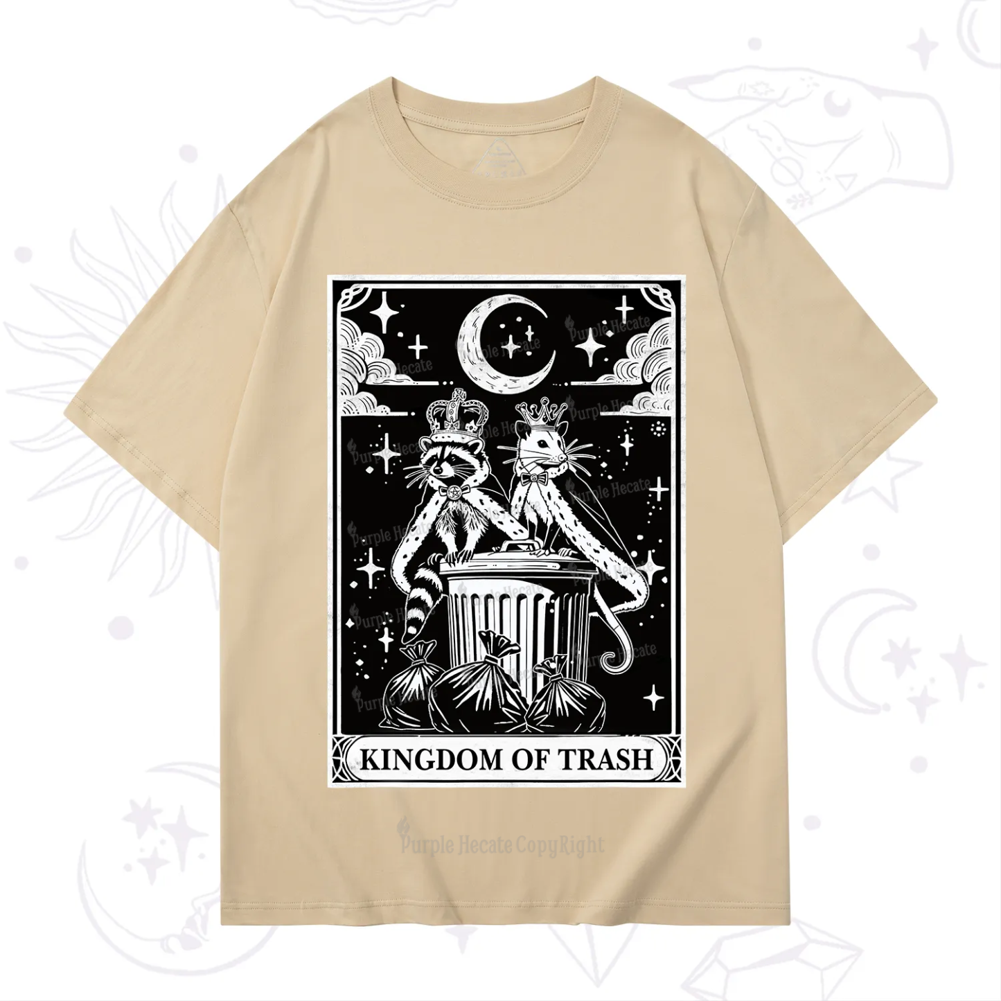 Purplehecate The Kingdom Of Trash Tarot T-Shirt