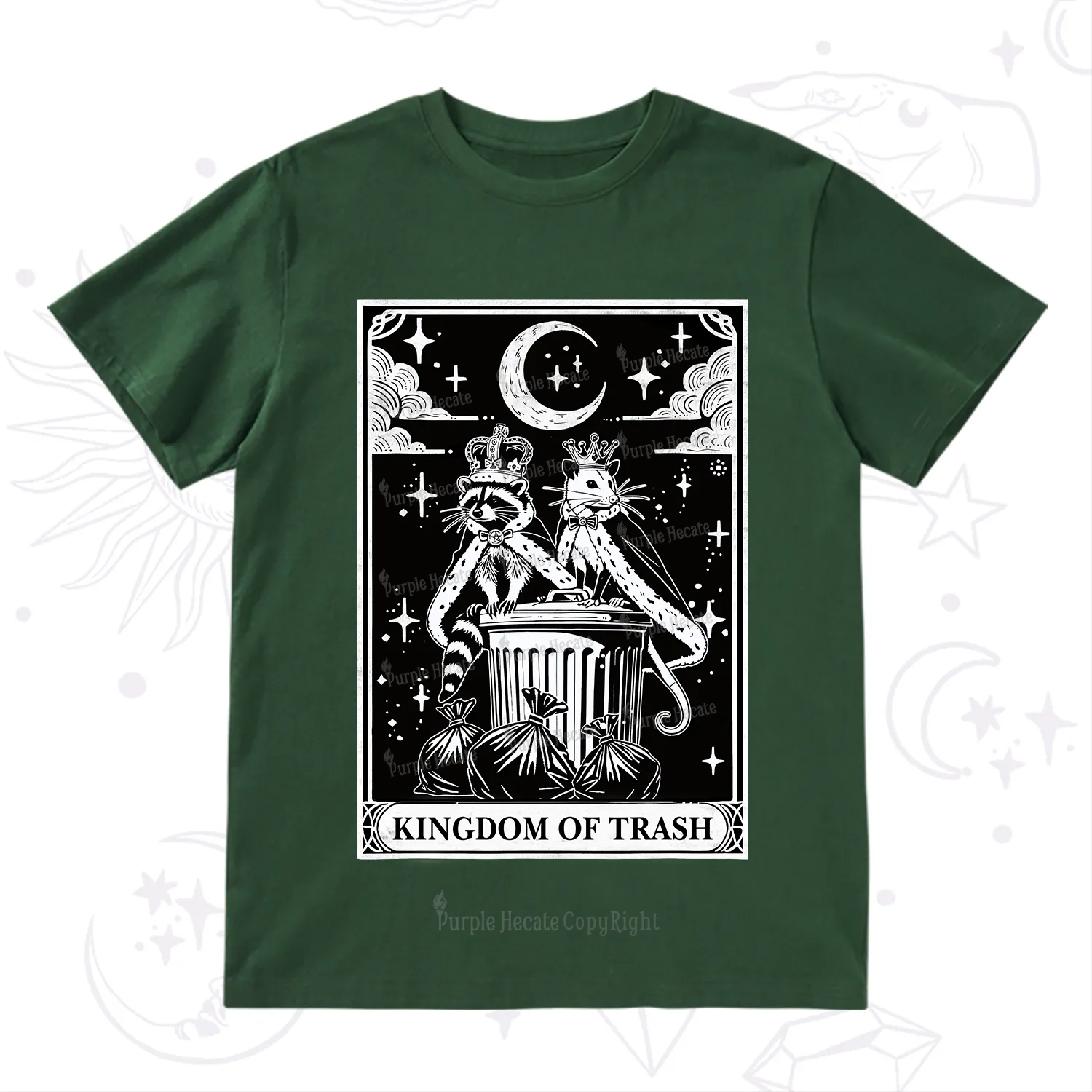 Purplehecate The Kingdom Of Trash Tarot T-Shirt