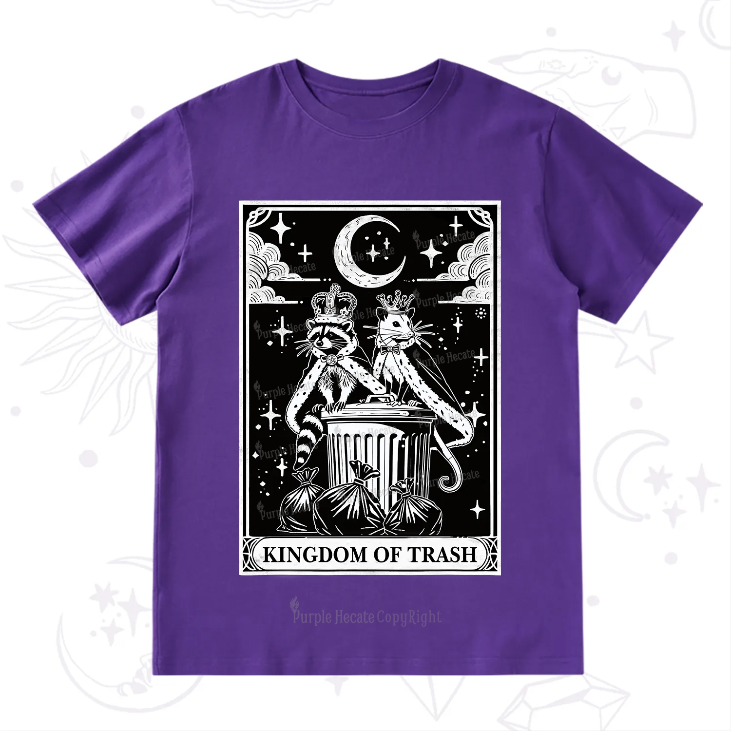 Purplehecate The Kingdom Of Trash Tarot T-Shirt