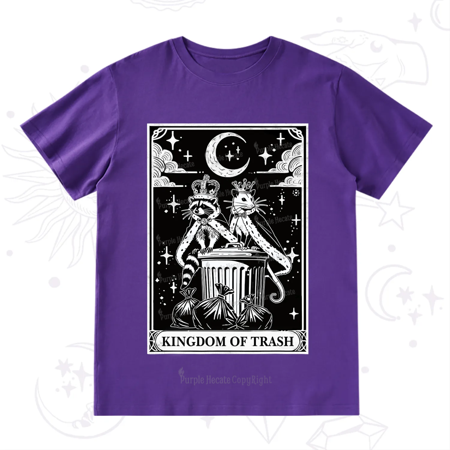 Purplehecate The Kingdom Of Trash Tarot T-Shirt
