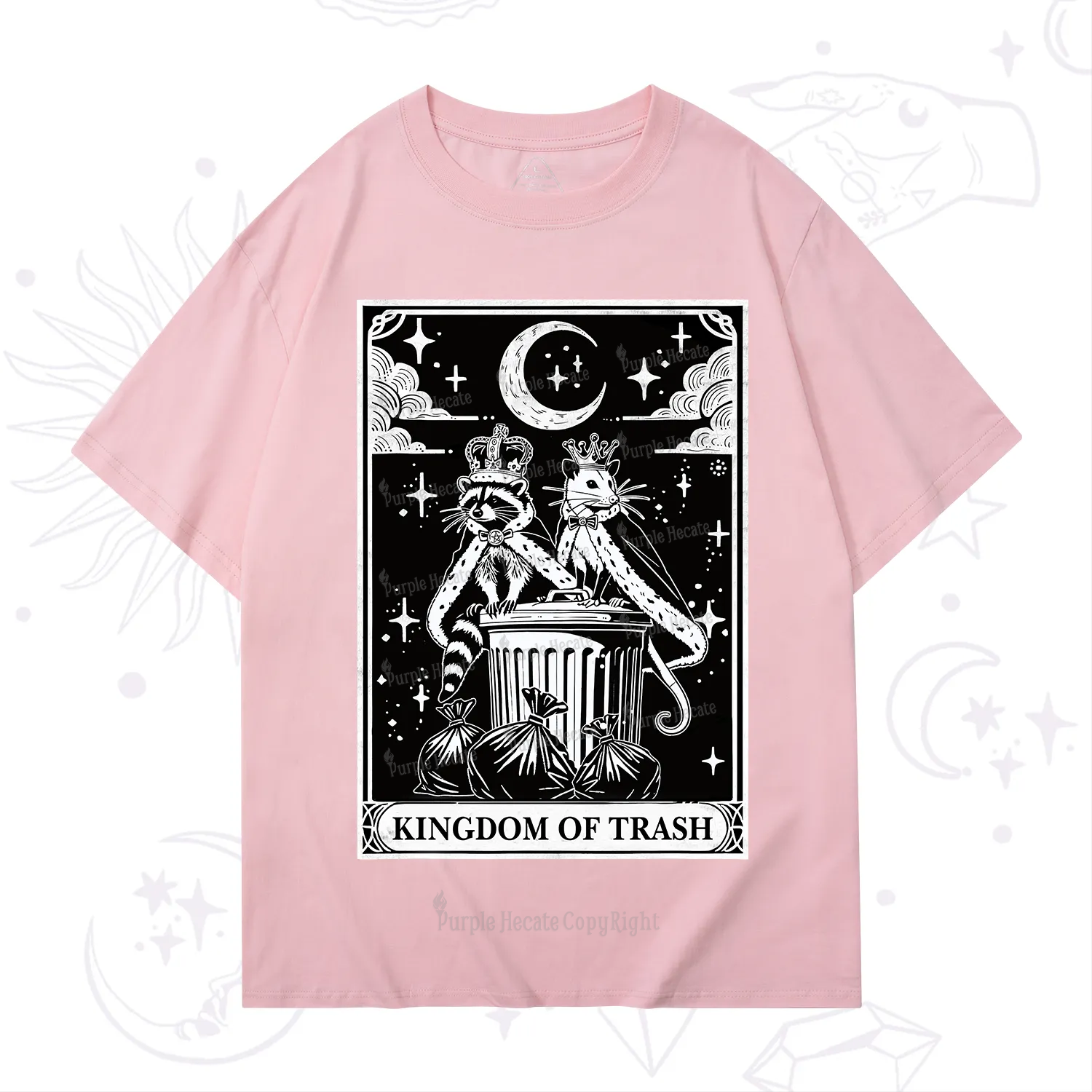 Purplehecate The Kingdom Of Trash Tarot T-Shirt