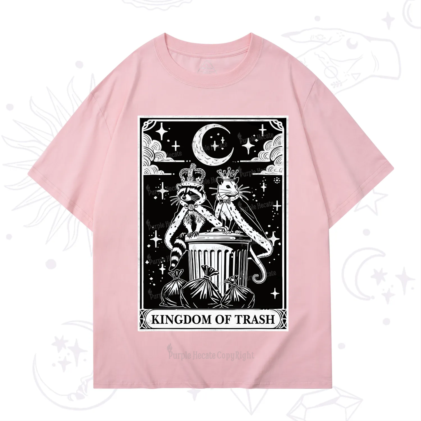 Purplehecate The Kingdom Of Trash Tarot T-Shirt