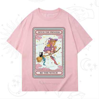 Purplehecate The Ditch The Princess Be The Witch Oracle Card T-Shirt