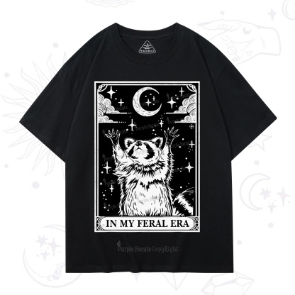 Purplehecate The In My Feral Era Oracle Card T-Shirt
