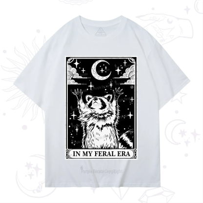 Purplehecate The In My Feral Era Oracle Card T-Shirt