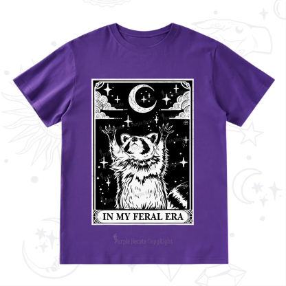 Purplehecate The In My Feral Era Oracle Card T-Shirt