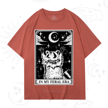 Purplehecate The In My Feral Era Oracle Card T-Shirt