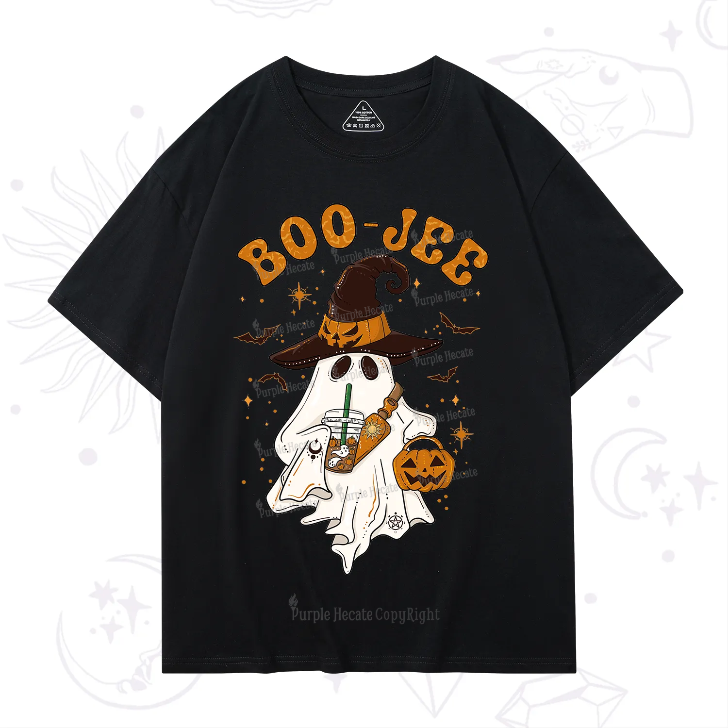 Purplehecate Boo Jee Halloween T-Shirt