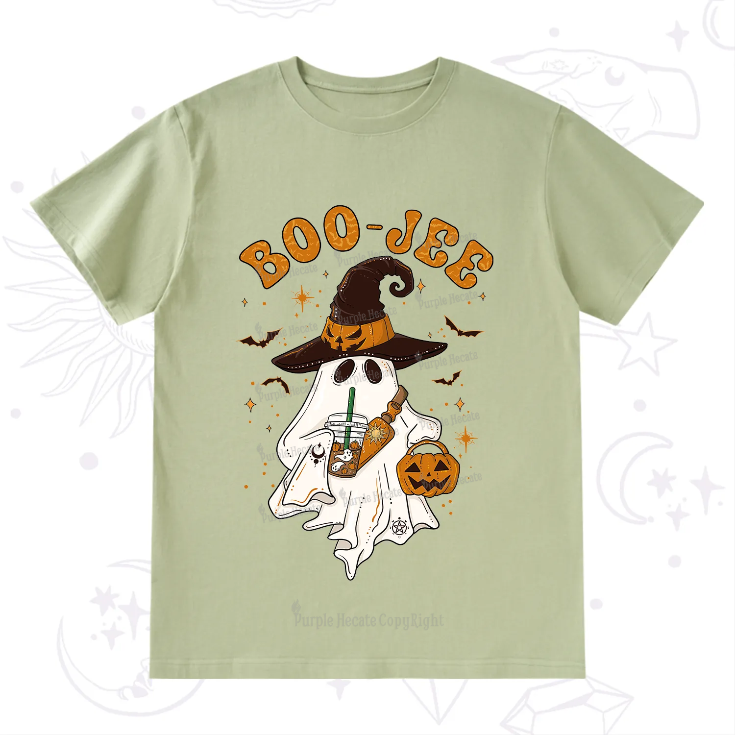 Purplehecate Boo Jee Halloween T-Shirt