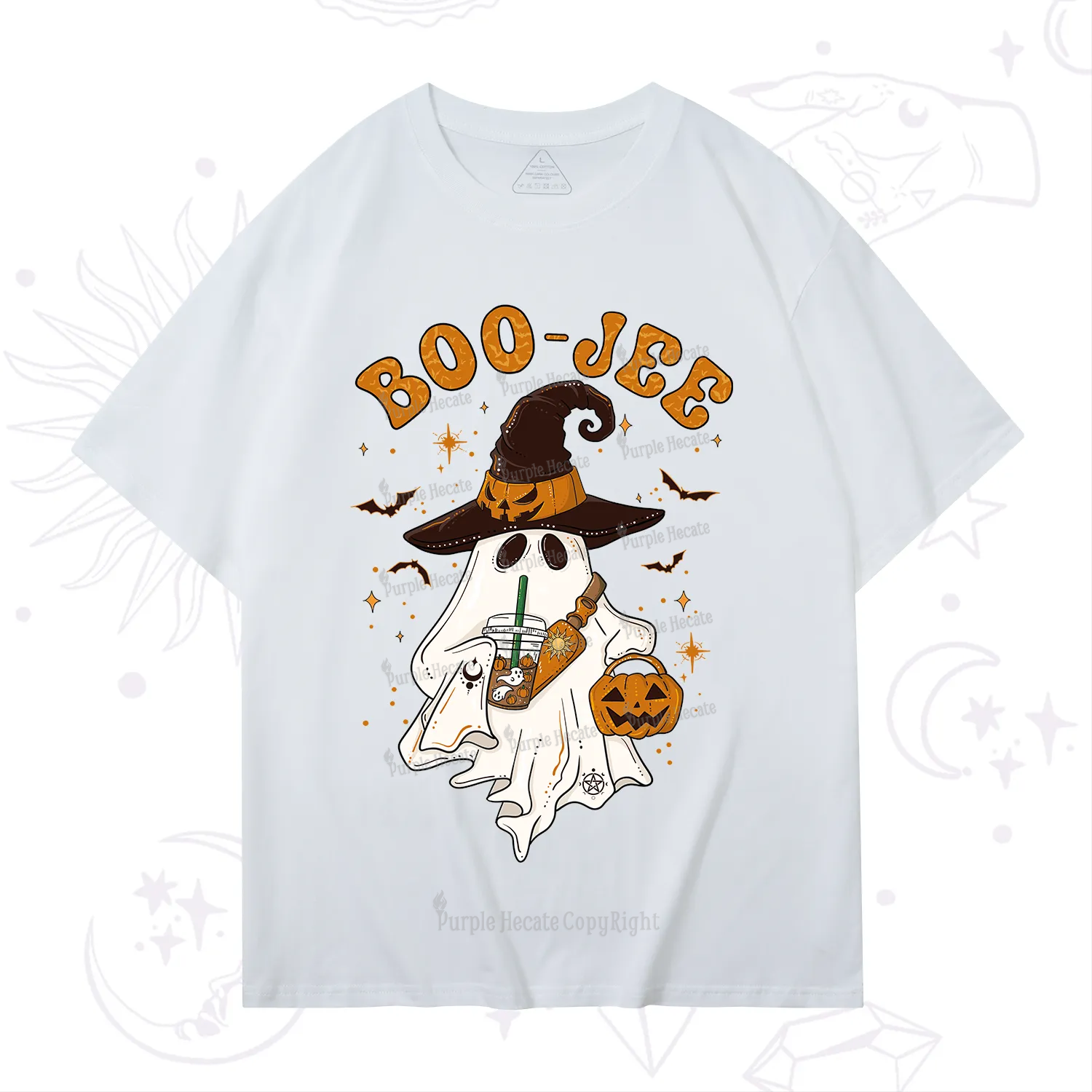 Purplehecate Boo Jee Halloween T-Shirt