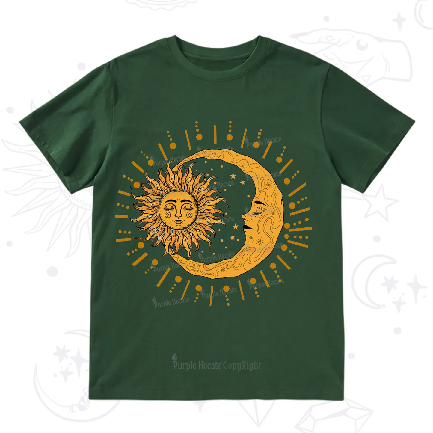 Purplehecate Solar & Lunar Spirit T-Shirt