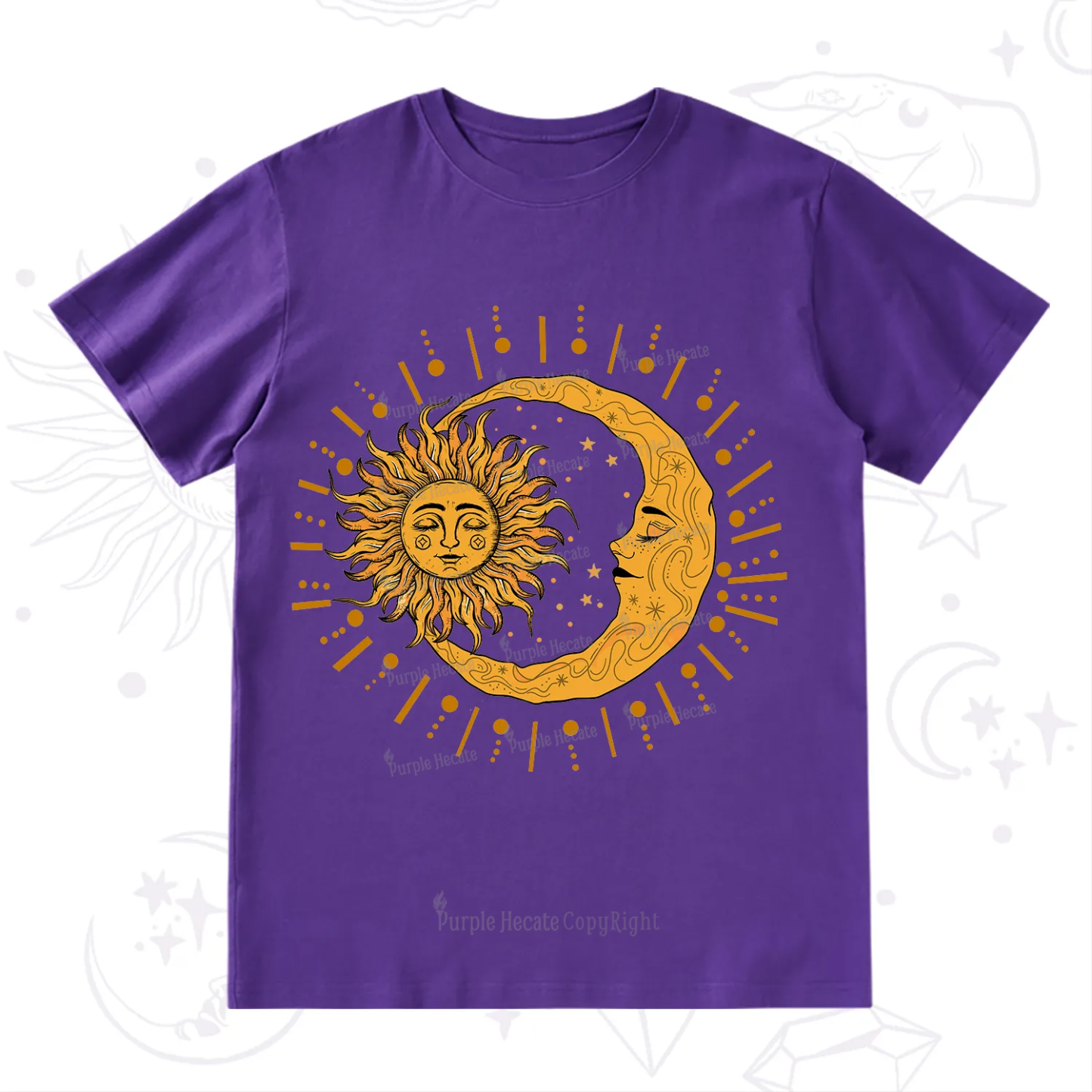 Purplehecate Solar & Lunar Spirit T-Shirt