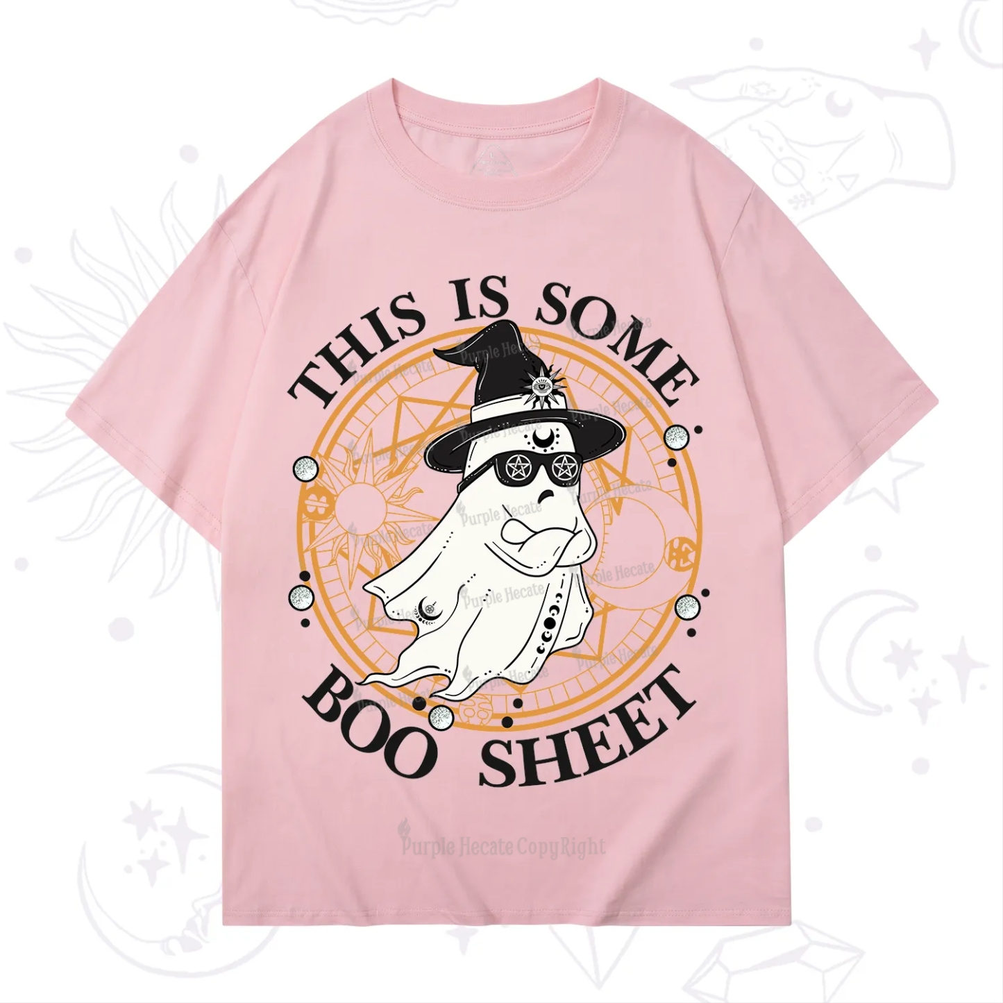 Purplehecate This Is Some Boo Sheet Halloween T-Shirt
