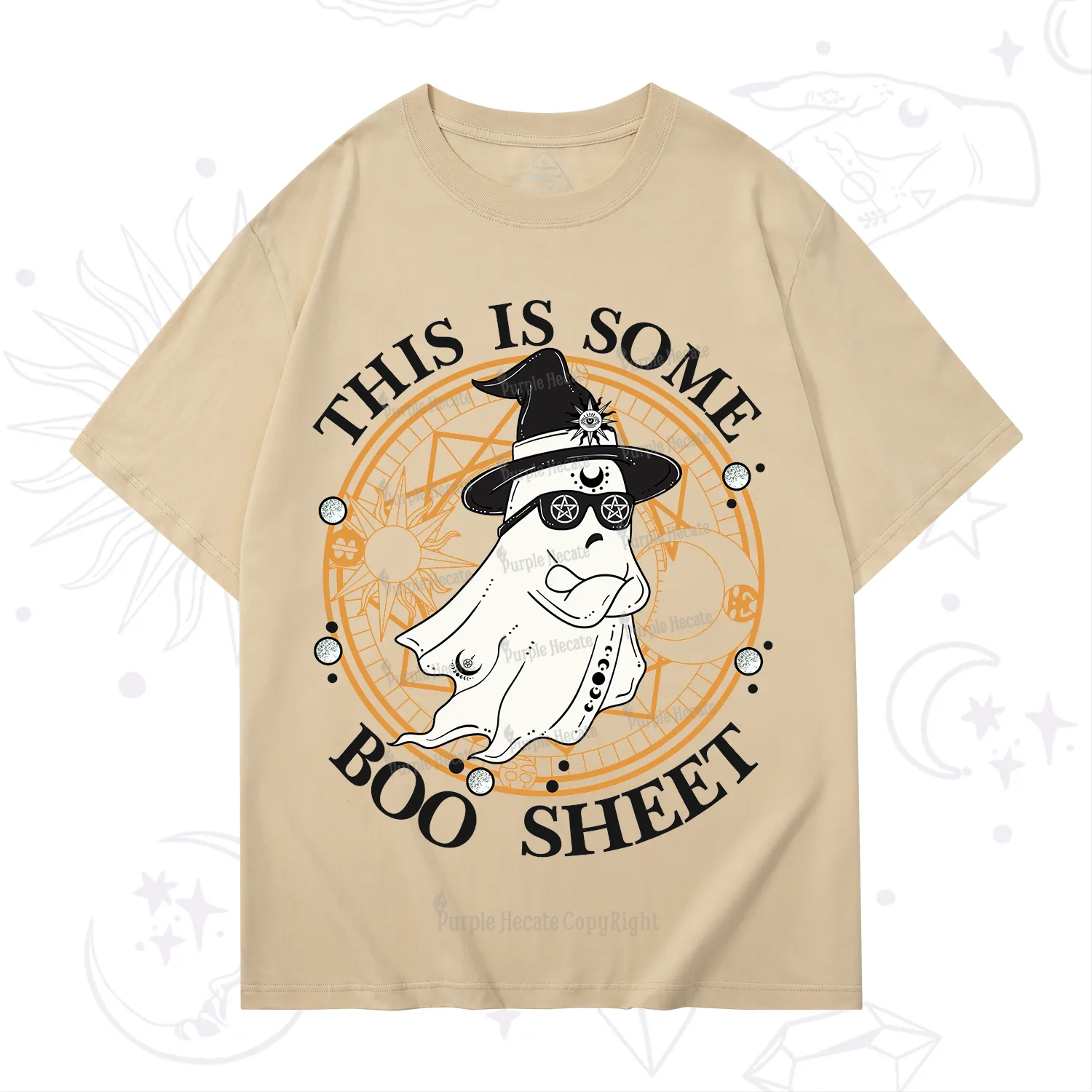 Purplehecate This Is Some Boo Sheet Halloween T-Shirt