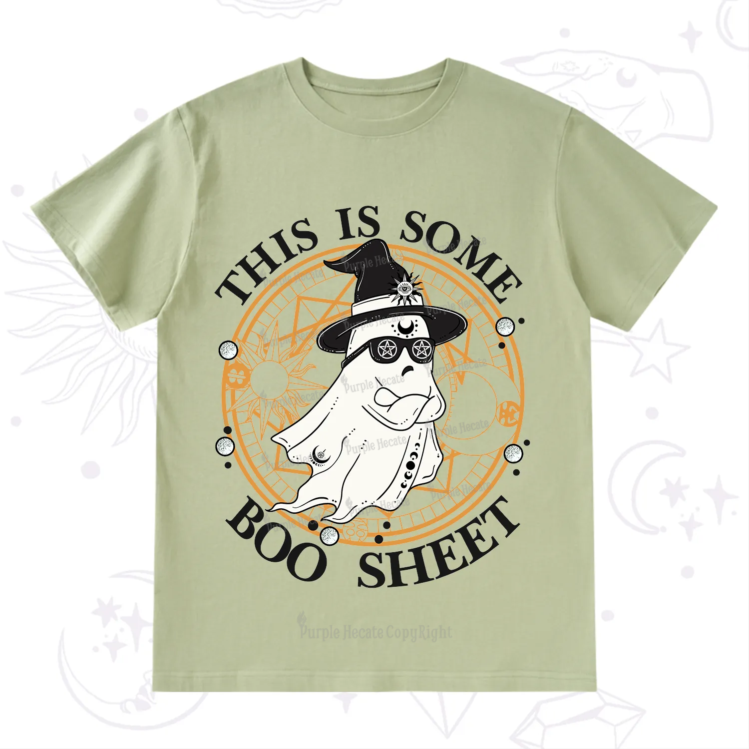 Purplehecate This Is Some Boo Sheet Halloween T-Shirt