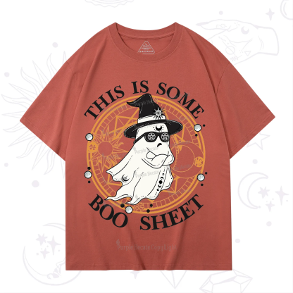 Purplehecate This Is Some Boo Sheet Halloween T-Shirt