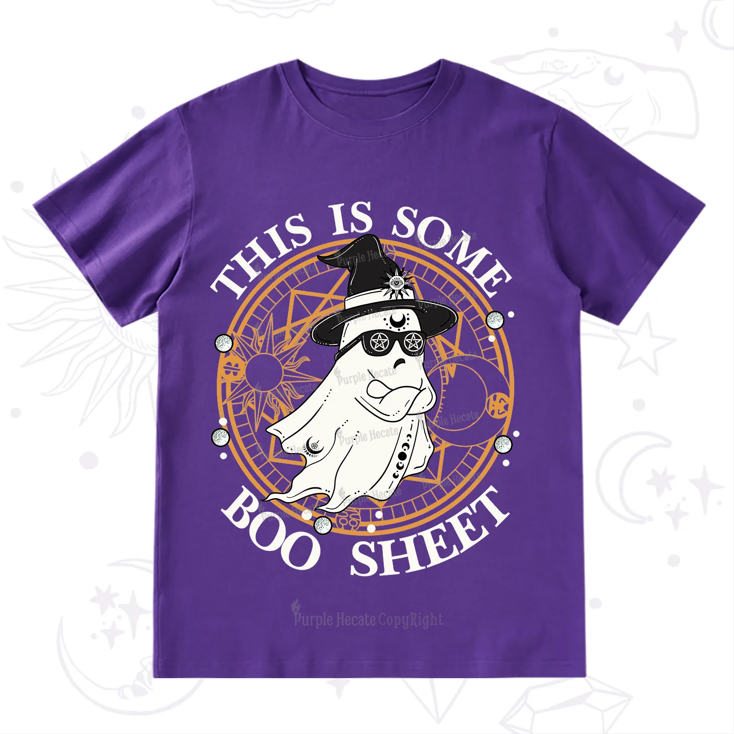 Purplehecate This Is Some Boo Sheet Halloween T-Shirt