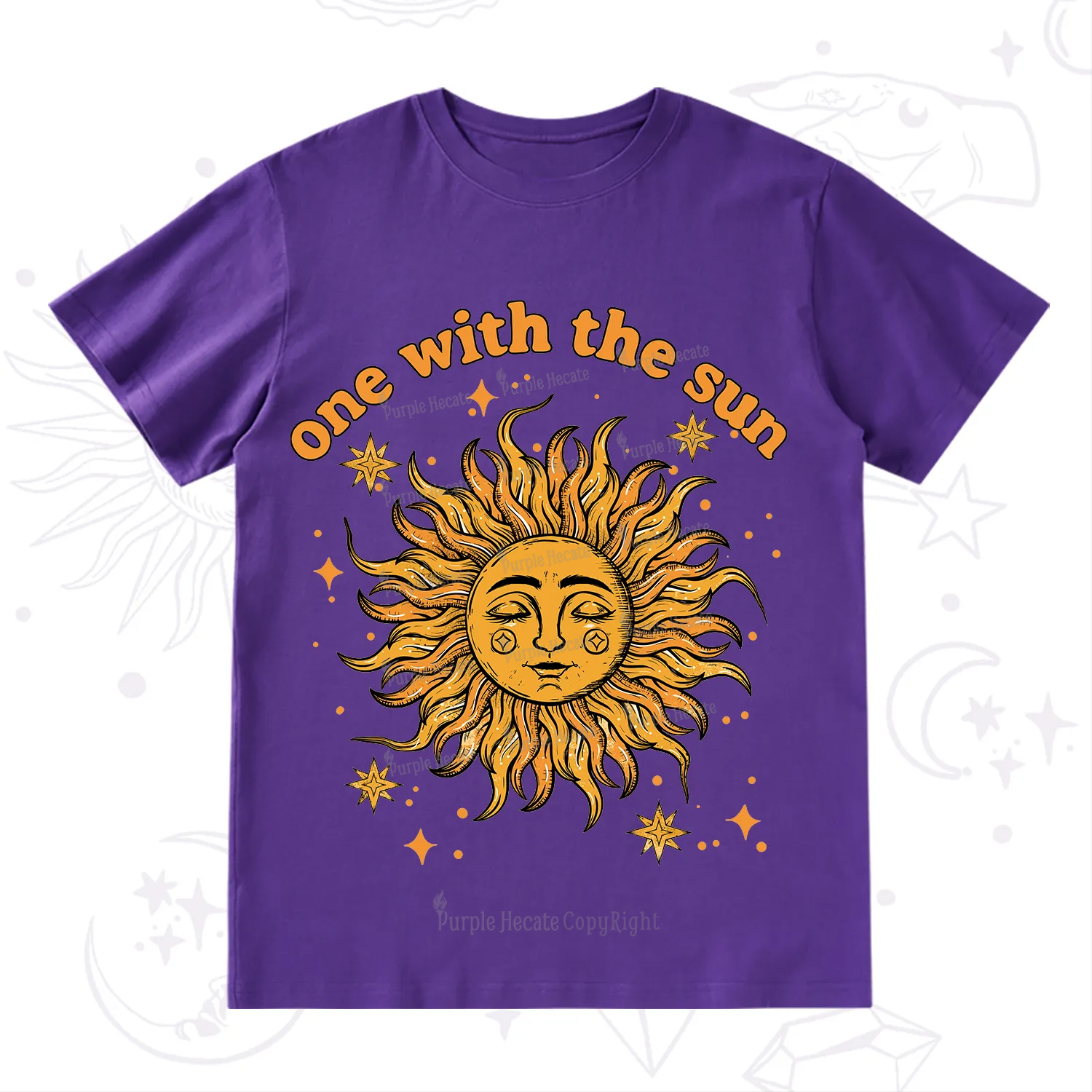 Purplehecate One With The Sun T-Shirt