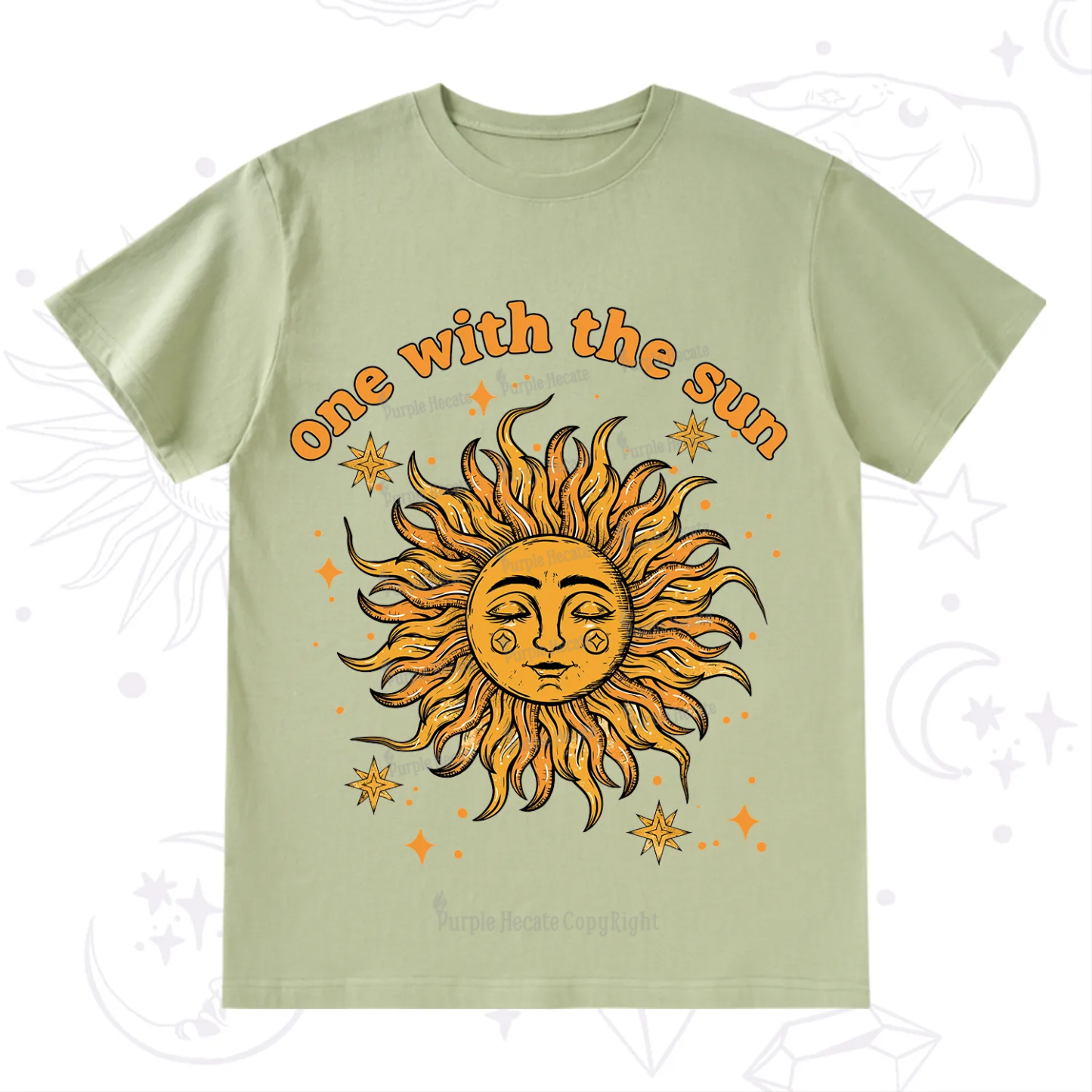 Purplehecate One With The Sun T-Shirt