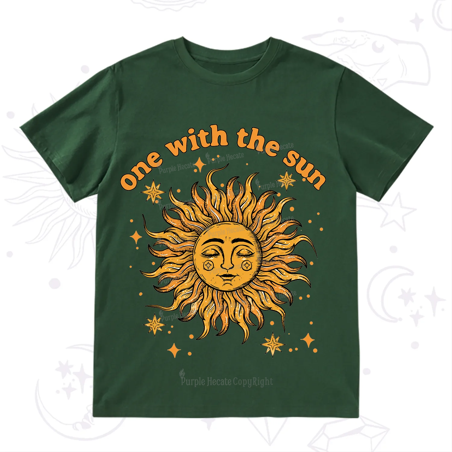Purplehecate One With The Sun T-Shirt