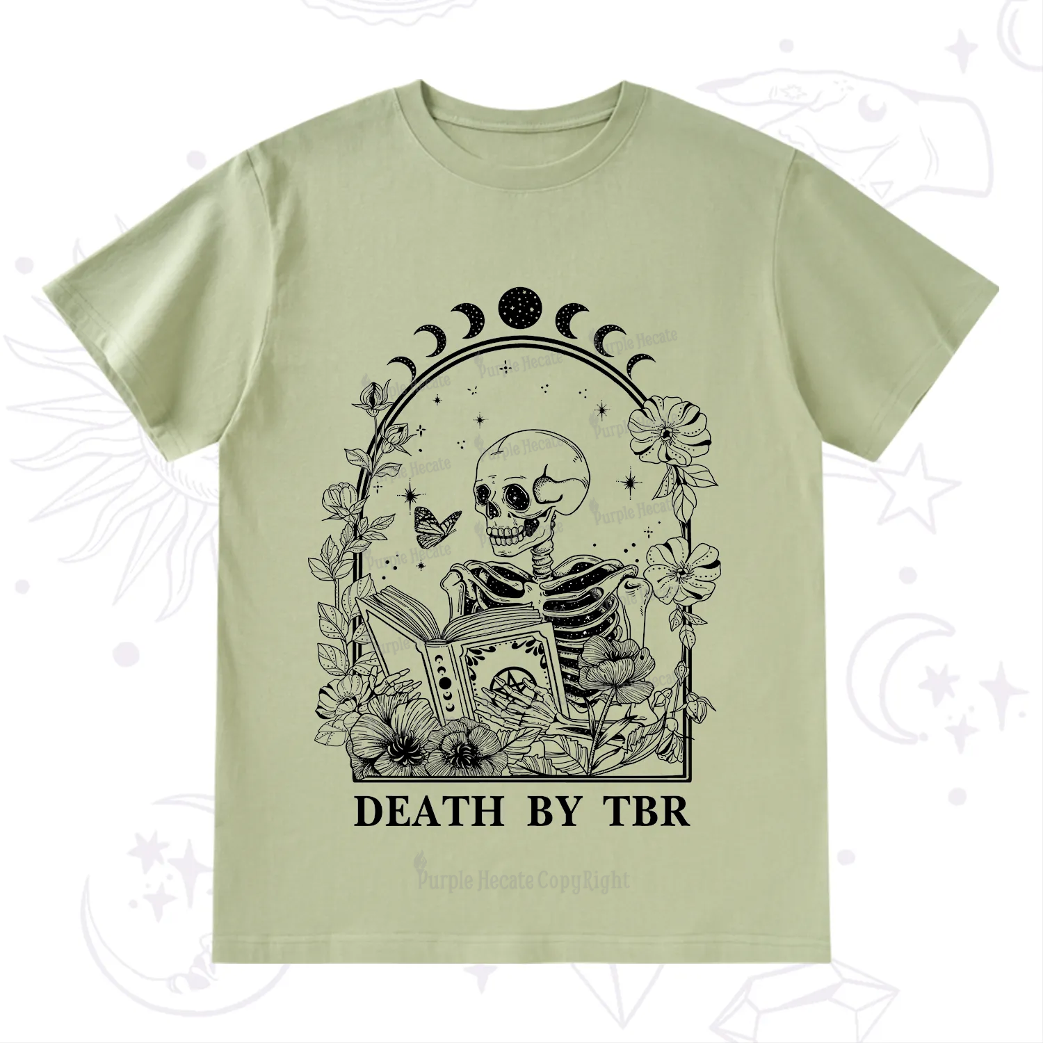 Purplehecate Death By TBR T-Shirt