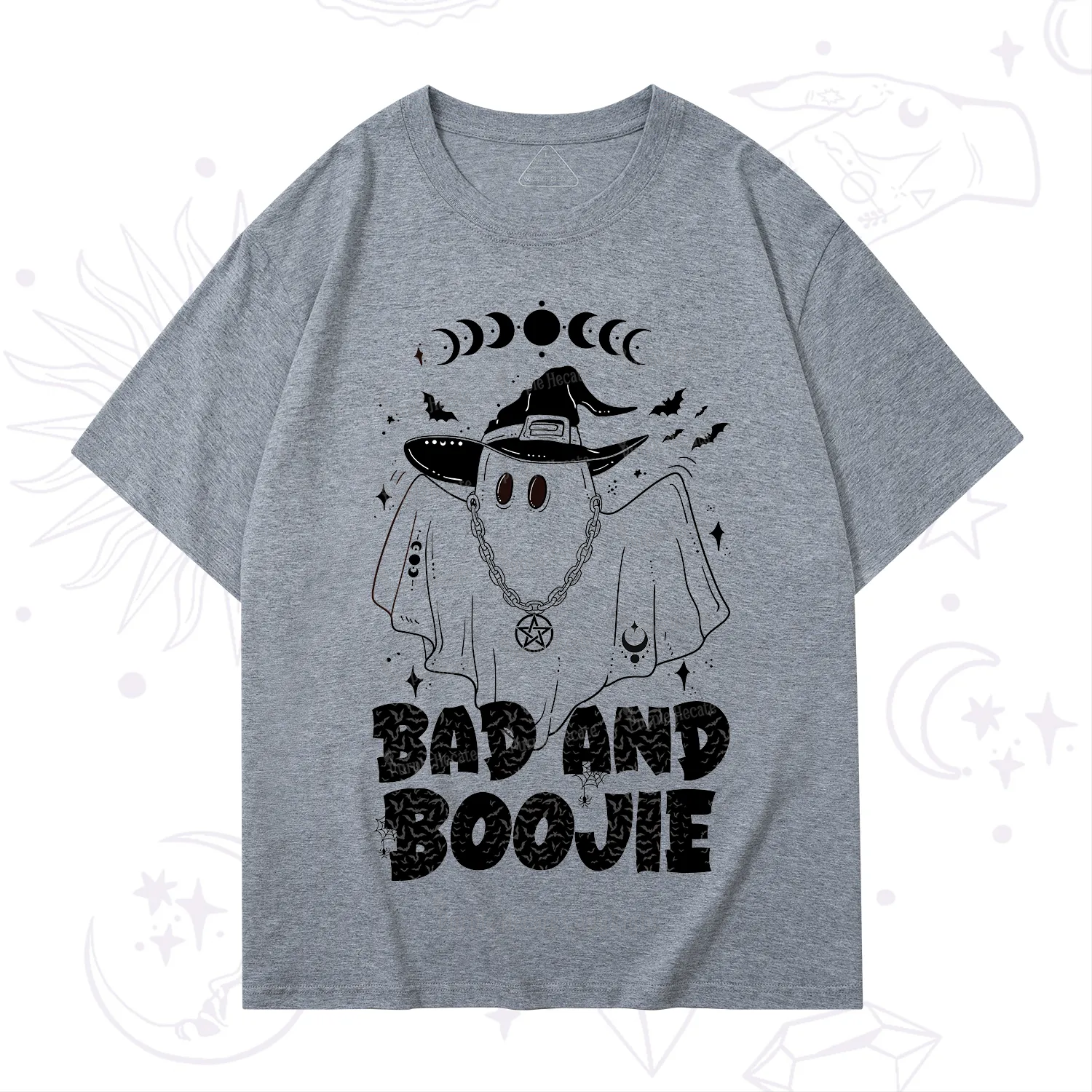 Purplehecate Bad and Boo Jee Halloween T-Shirt