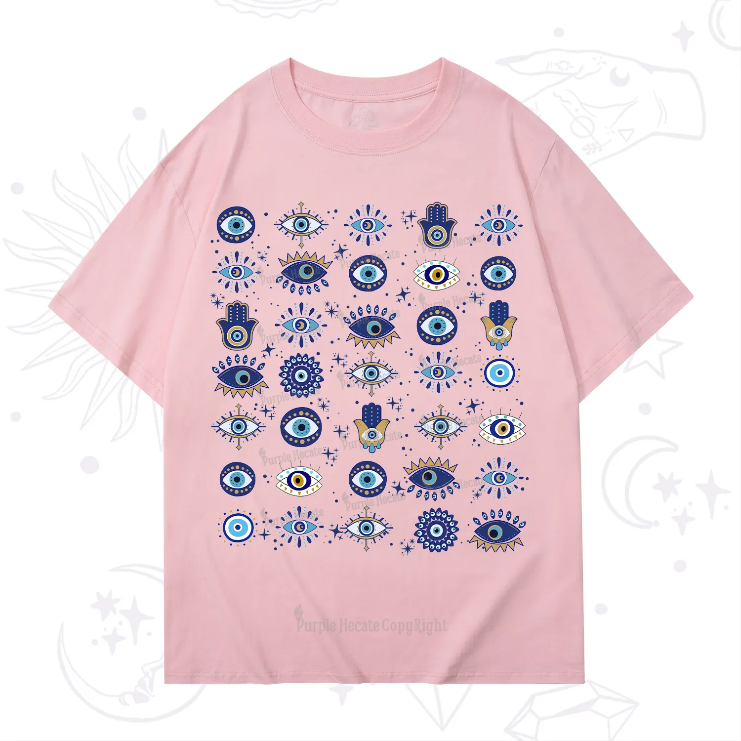 Purplehecate Evil Eye Protection T-Shirt