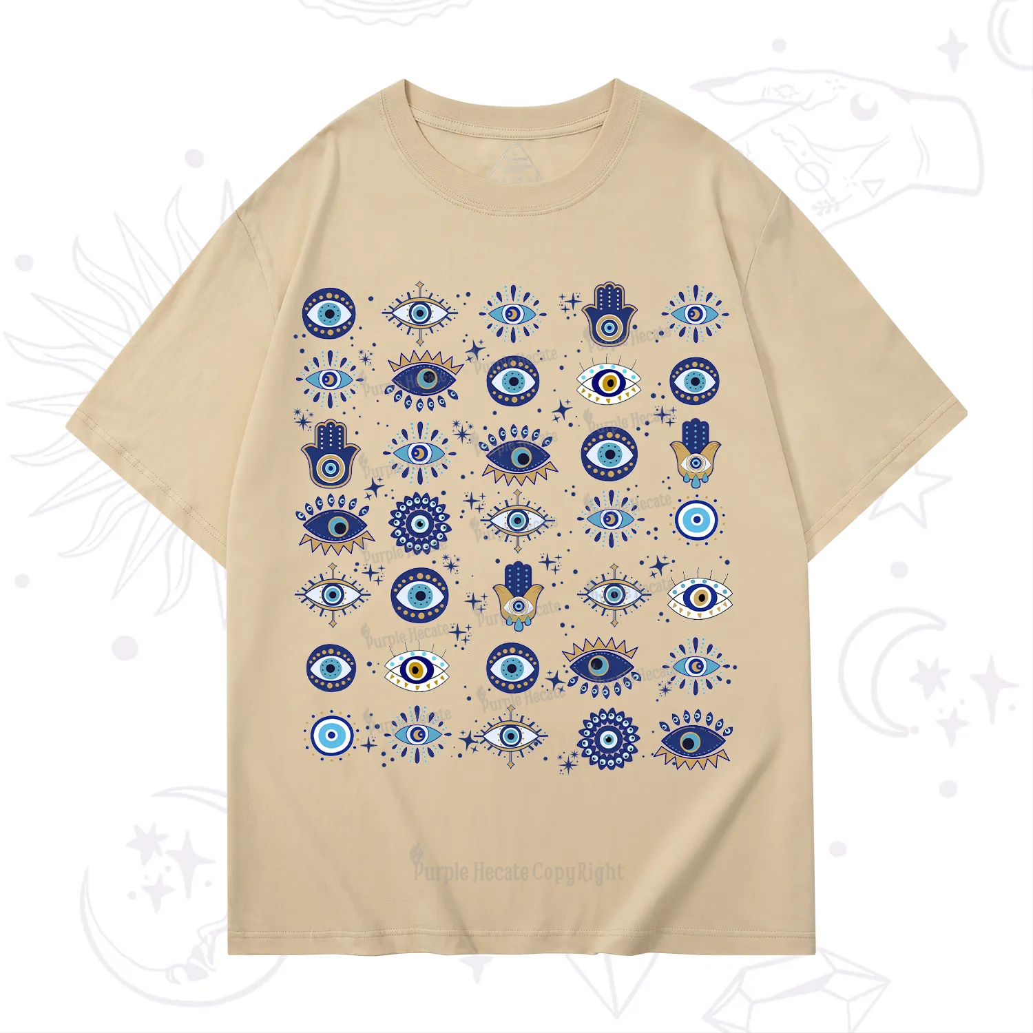 Purplehecate Evil Eye Protection T-Shirt