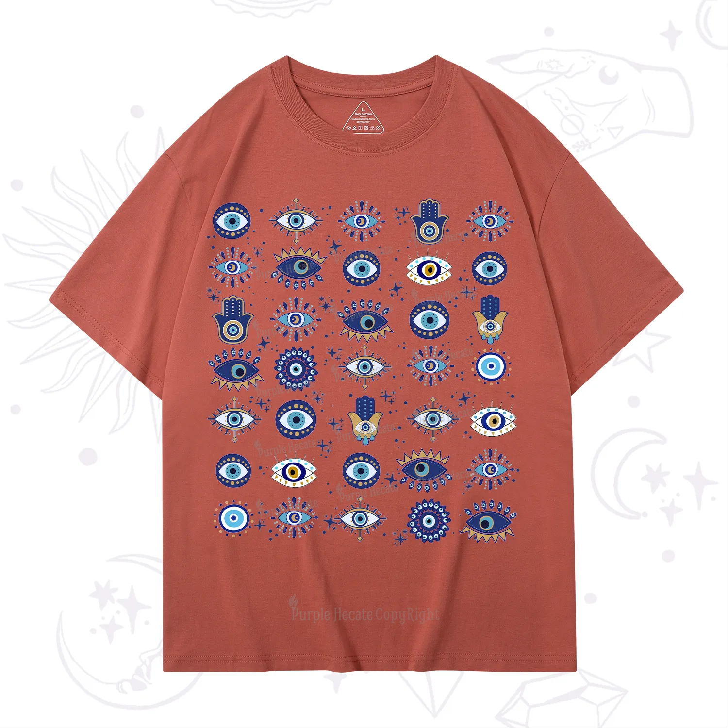 Purplehecate Evil Eye Protection T-Shirt
