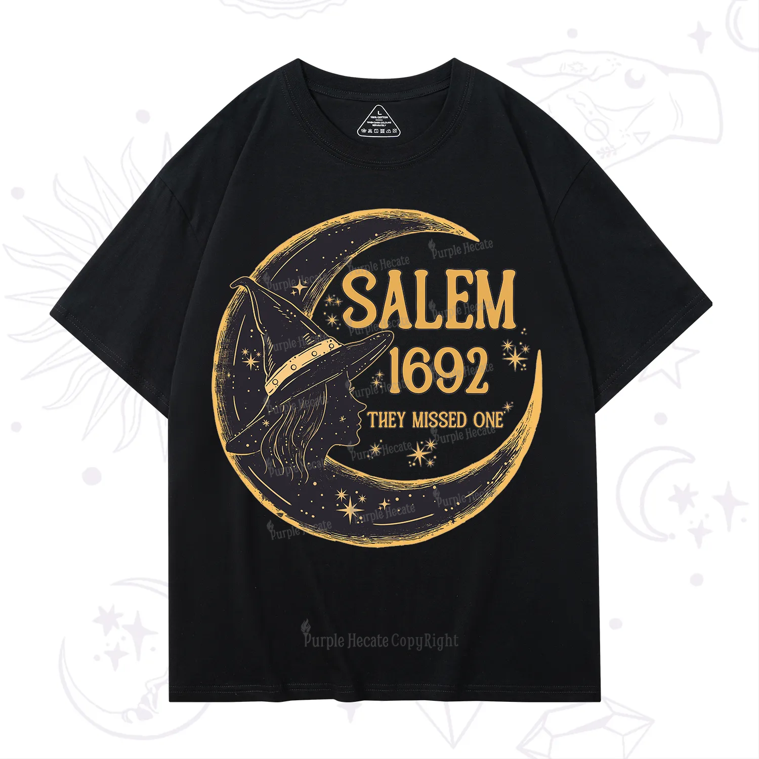 Purplehecate 1692 Salem Witch T-Shirt