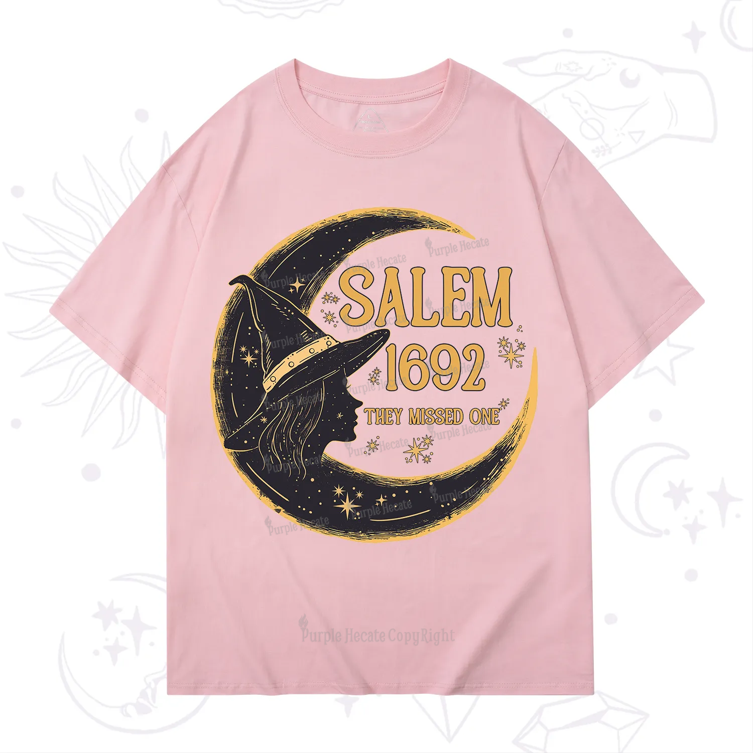 Purplehecate 1692 Salem Witch T-Shirt