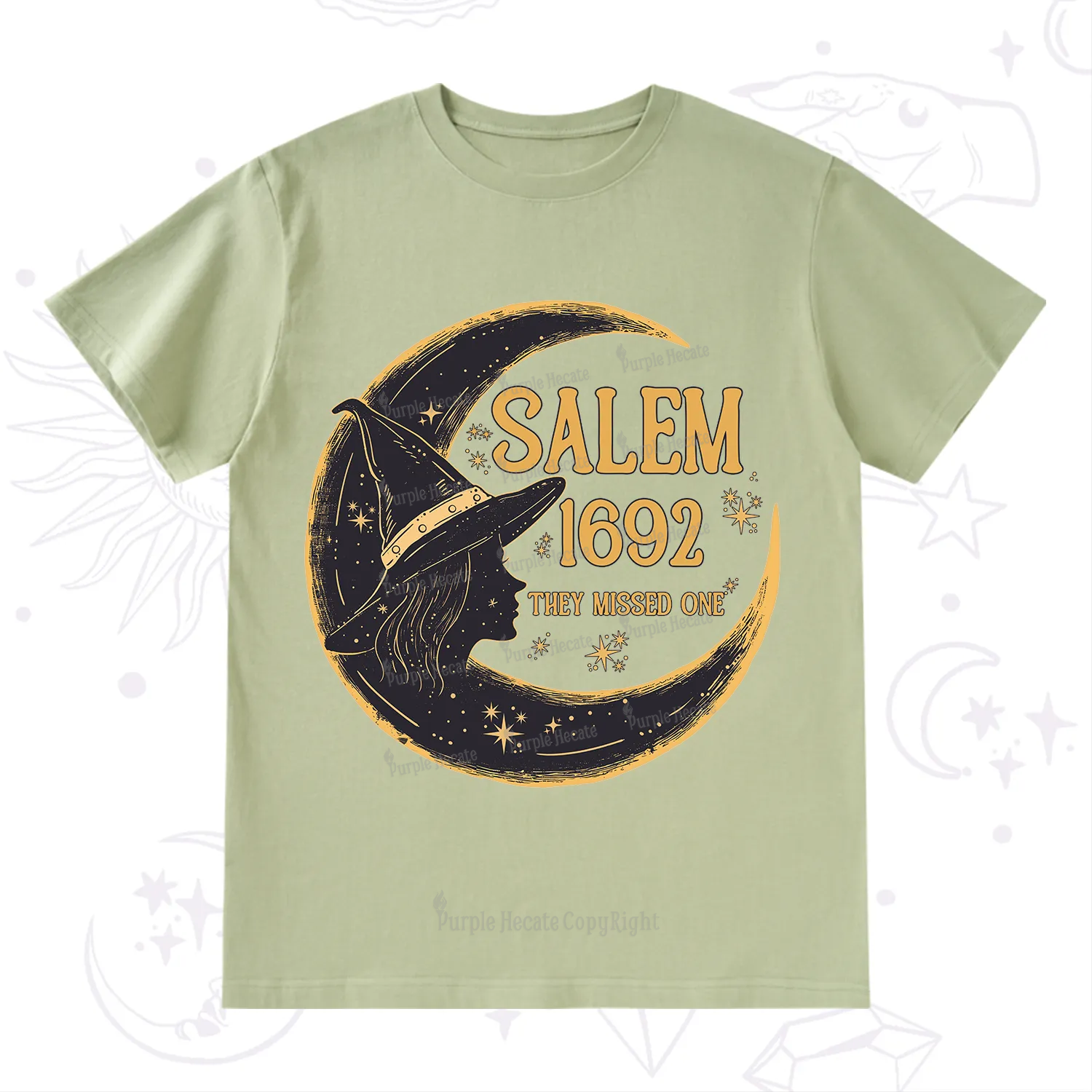 Purplehecate 1692 Salem Witch T-Shirt